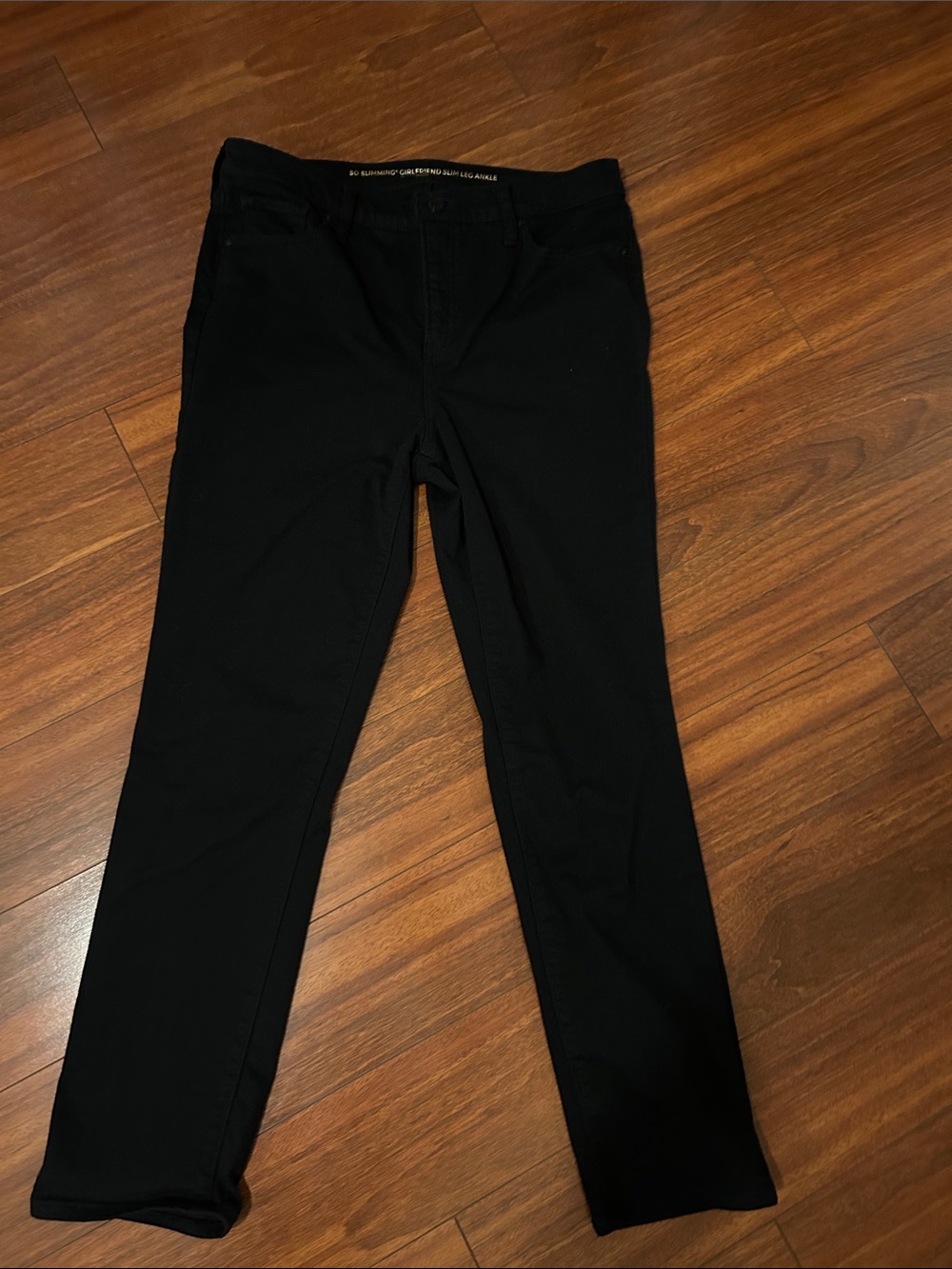 Chico's Classic Black Straight-Leg Jeans